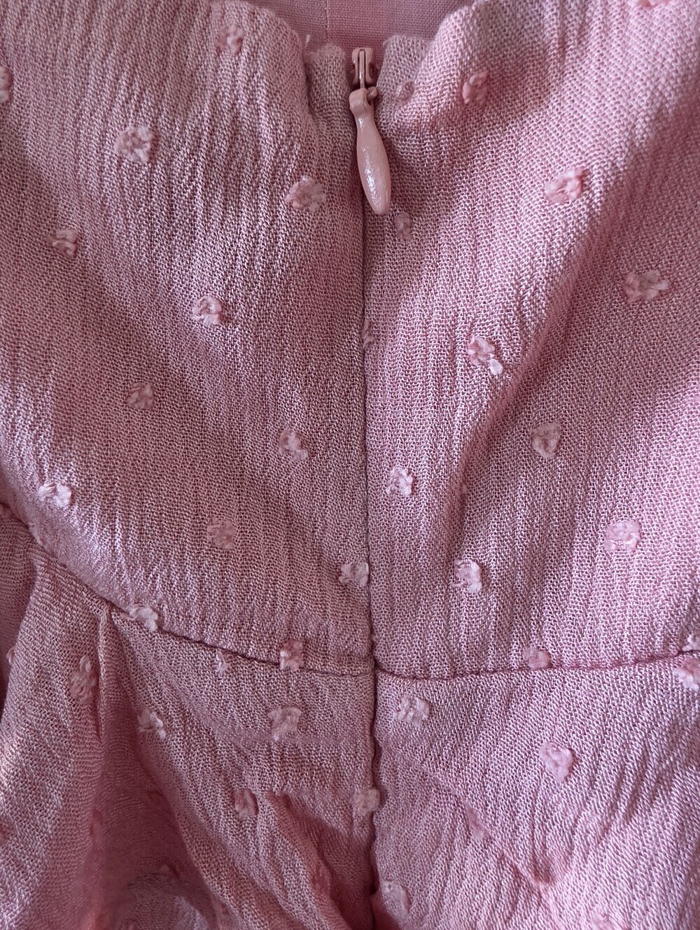 Blue Blush Pink V-Neck Spaghetti Strap Maxi Dress Size Large NWT - Picture 7 of 12